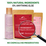 Buy Alps Goodness Glow Getter Trio | Beetroot powder + Rose Petal Powder + Rose water | 100% Natural | No Chemicals, No Preservatives, No Pesticides | Combo for Glowing Skin - Purplle