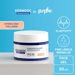 Buy DermDoc by Purplle Skin Tightening Face Gel with Hydrolyzed Collagen (50 gm) | collagen gel for face | skin collagen booster - Purplle