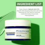 Buy DermDoc 2% Salicylic Acid Anti Acne Face Gel ( 50 g) | salicylic acid moisturizer | salicylic acid gel | acne cream | acne treatment | anti acne gel | moisturizer for oily skin | mosturizer for oily skin - Purplle