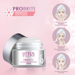 Buy Lotus Herbals Probrite Illuminating Radiance Cream | with Probiotic Actives | for Soft, Smooth and Evenly Pigmented Skin | 50g - Purplle