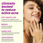 Buy PLIX Salicylic Acid Jamun Face Wash Cleanser Gel For Active Acne & Oil Control | For Breakouts | Oily & Acne Prone Skin | Women & Men | 100 ml - Purplle