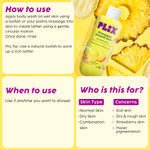 Buy PLIX - THE PLIX Pineapple 5% Lactic Acid Exfoliating Body Wash For All Skin Types | Paraben-Free Shower Gel | For Dry, Rough & Strawberry Skin | 236 ml - Purplle