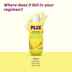 Buy PLIX - THE PLIX Pineapple 5% Lactic Acid Exfoliating Body Wash For All Skin Types | Paraben-Free Shower Gel | For Dry, Rough & Strawberry Skin | 236 ml - Purplle