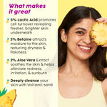 Buy PLIX - THE PLIX Pineapple 5% Lactic Acid Exfoliating Body Wash For All Skin Types | Paraben-Free Shower Gel | For Dry, Rough & Strawberry Skin | 236 ml - Purplle