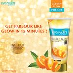 Buy Everyuth Naturals Advanced Golden Glow Peel-off Mask with 24K Gold (50 g) - Purplle