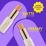 Buy NY Bae All Day Cover Stick - Vanilla Latte 06 (4.2 gm) | Foundation Stick | Concealer | Bronzer | Colour Corrector | Highlighter | Face Makeup - Purplle