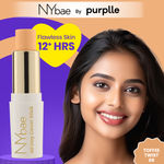 Buy NY Bae All Day Cover Stick - Toffee Twist 09 (4.2 gm) | Foundation Stick | Concealer | Bronzer | Colour Corrector | Highlighter | Face Makeup - Purplle