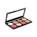 Buy Half N Half HD Pro Blush & Highlight Makeup Multicolour Palette 02 (18 gm) - Purplle