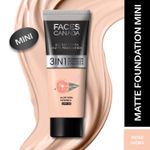 Buy FACES CANADA All Day Hydra Matte Foundation (Mini) | 3IN1 Foundation + Moisturizer + SPF30 | 10HR Long Wear | Buildable Coverage | Rose Ivory 15 ml - Purplle