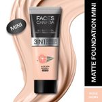Buy FACES CANADA All Day Hydra Matte Foundation (Mini) | 3IN1 Foundation + Moisturizer + SPF30 | 10HR Long Wear | Buildable Coverage | Rose Ivory 15 ml - Purplle