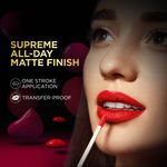 Buy FACES CANADA Comfy Matte Liquid Lipstick - End Of Story, 3ml | 10HR Longstay | Intense Matte Color | Almond Oil & Vitamin E | No Dryness | No Alcohol - Purplle