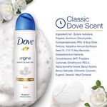 Buy Dove Original Deodorant For Women, 150 ml - Purplle