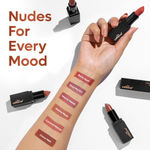 Buy mCaffeine Cocoa Kiss Creamy Matte Lipstick-Rose Martini - Purplle