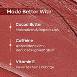 Buy mCaffeine Cocoa Kiss Creamy Matte Lipstick-Rose Martini - Purplle