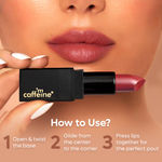 Buy mCaffeine Cocoa Kiss Creamy Matte Lipstick-Rose Martini - Purplle