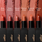 Buy mCaffeine Cocoa Kiss Creamy Matte Lipstick-Rose Martini - Purplle
