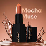 Buy mCaffeine Cocoa Kiss Creamy Matte Lipstick-Mocha Muse - Purplle