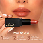 Buy mCaffeine Cocoa Kiss Creamy Matte Lipstick-Mocha Muse - Purplle