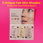 Buy NY Bae 3 in 1 Serum Foundation with Primer | Sampler I Moisturising I Glowing Korean Skin - Light Skin Tone (3ml) - Purplle