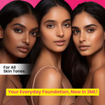 Buy NY Bae 3 in 1 Serum Foundation with Primer | Sampler I Moisturising I Glowing Korean Skin - Light Skin Tone (3ml) - Purplle