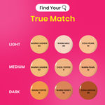 Buy NY Bae 3 in 1 Serum Foundation with Primer | Sampler I Moisturising I Glowing Korean Skin - Deep Skin Tone (3 ml) - Purplle