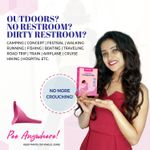 Buy MildCares Silicone Stand and Pee Reusable Female Urination Device (Pack of 1) | For Women, Pregnant Women, Joint Pain Patients & Travellers | Easy To Carry | Reduces The Risk Of UTI Infections | Travel Friendly | Leak-proof - Purplle