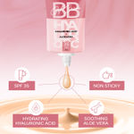 Buy FACES CANADA SPF 35 BB Gel Creme - Soft Honey, 30 gm | Multitasking | Even Skin Tone | Instant Glow | Smooth Flawless Matte Finish | Hydrating | Lightweight & Nonsticky - Purplle