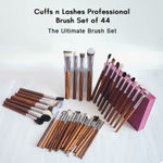 Buy Cuffs N Lashes Makeup Brush Set of 44 - Purplle