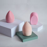 Buy Cuffs N Lashes Makeup Blender/Sponge Set of 3 - Purplle
