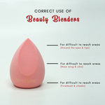 Buy Cuffs N Lashes Makeup Blender/Sponge Tear Drop 1 Pc - Purplle