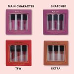 Buy Cuffs N Lashes Matte Mini Set of 3 Matte Liquid Lipstick , Combo Pack of 4 Sets - Purplle