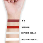 Buy Cuffs N Lashes Combo Pack of Set of 4 Lip Gloss ( Rumour-03, Just Like Magic-07, BB-04, Crystal Clear-08 ) - Purplle