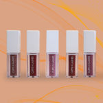 Buy Cuffs N Lashes Combo Pack of Set of 5 Matte Liquid Lipstick ( 2015 08, Duggs 04, SOHO 07, Gup Shup 05, Vaari Jawan 06 ) - Purplle