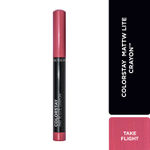 Buy Revlon ColorStay Matte Lite Crayon™ TAKE FLIGHT 1.4 gm - Purplle
