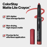 Buy Revlon ColorStay Matte Lite Crayon™ SHE'S FLY 1.4 gm - Purplle