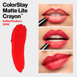Buy Revlon ColorStay Matte Lite Crayon™ RUFFLED FEATHERS 1.4 gm - Purplle