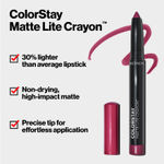 Buy Revlon ColorStay Matte Lite Crayon™LIFTED 1.4 gm - Purplle