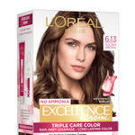 Buy L'Oreal Paris Excellence Creme Hair Color - Golden Brown 6.13 (72 ml+100 g) - Purplle