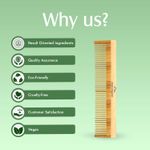 Buy Aravi Organic Handmade Wooden Neem Comb For Hair Growth and Hair Fall Control - Suitable For All Skin Type - For Men & Women - 1 Pc - Purplle