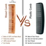 Buy Aravi Organic Handmade Wooden Neem Comb For Hair Growth and Hair Fall Control - Suitable For All Skin Type - For Men & Women - 1 piece - Purplle