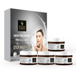 Buy Good Vibes Diamond Skin Polishing Facial Kit | Glass Skin Effect, Can Be Used Up to 30 Times (Usage May Vary by Individual) (200 gm) - Purplle