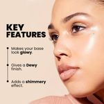 Buy MARS Illuminati Base Dewy Primer with Highlighter | Glowy Dewy Primer for Face Makeup | Natural Finish (45 ml) (GOLD) - Purplle