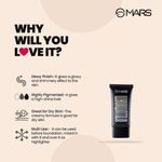 Buy MARS Illuminati Base Dewy Primer with Highlighter | Glowy Dewy Primer for Face Makeup | Natural Finish (45 ml) (GOLD) - Purplle