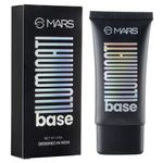 Buy MARS Illuminati Base Dewy Primer with Highlighter | Glowy Dewy Primer for Face Makeup | Natural Finish (45 ml) (GOLD) - Purplle