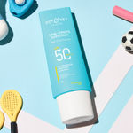 Buy DOT & KEY SWIM + SPORTS SUNSCREEN SPF 50 PA+++ | With 5 Essential Ceramides | UVA+UVB Damage, Dryness, Tan & Sunburn Protection | Sweat + Water Resistant 120 Min | No White Cast | For All Skin Types | 50 gm - Purplle