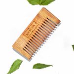 Buy Kapiva Neem Comb | 100% Pure Neem Wood for Men & Women | Hair growth, Dandruff Control - Purplle