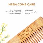 Buy Kapiva Neem Comb | 100% Pure Neem Wood for Men & Women | Hair growth, Dandruff Control - Purplle