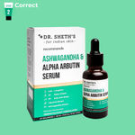 Buy Dr. Sheth's Ashwagandha & Alpha Arbutin Serum (30 ml) - Purplle