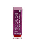 Buy Incolor Lets Go For Matte Lipstick 01 Rebel 3.7 gm - Purplle