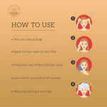 Buy Khadi Natural - Shikakai & Honey Hair Mask| Improves Hair Strength | SLS & Paraben Free Power Botanics - 200 gm - Purplle